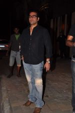 Arbaaz Khan at Farhan Akhtar_s house for dinner in Mumbai on 9th Dec 2012 (20).JPG